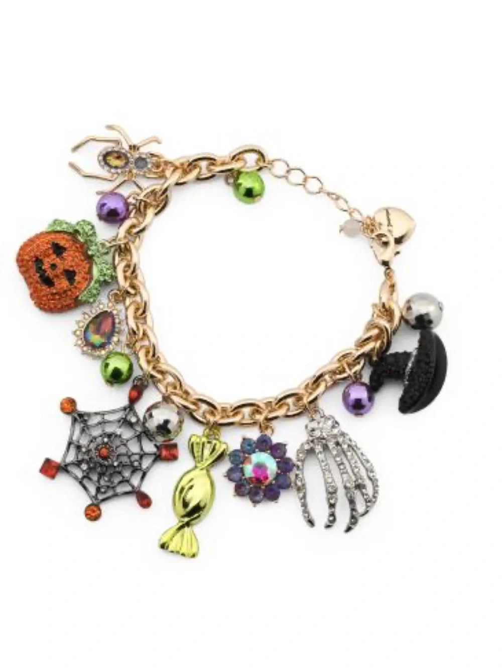 Betsey Johnson NWT Halloween Charm Bracelet